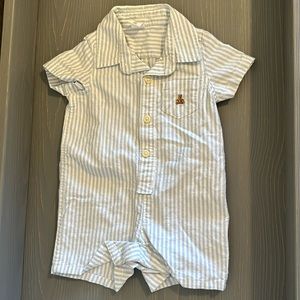 Baby GAP collared striped shortie - NWOT
